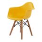 Eames kinderstoel DAW Junior geel