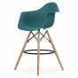 Eames DAW Sgabello PP blu oceano