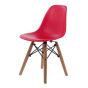 Chaise pour enfant Eames DSW Junior rouge