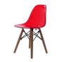 Eames children chair DSW Junior transparent red