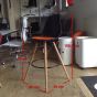wymiary Eames DSW Stołek PP
