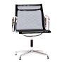 Eames conferentiestoel EA108 mesh zwart - voorzijde