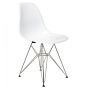 Eames DSR fibra de vidro branco