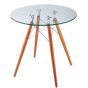 Eames CTW | Stół boczny przezroczyste