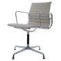 Krzesło konferencyjne Eames EA108 skóra szara