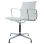 Krzesło konferencyjne Eames EA108 skóra biała