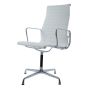 Krzesło konferencyjne Eames EA109 skóra biała