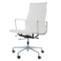 Eames Officechair EA119 leer wit