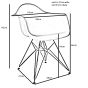 dimensões Eames DAR