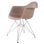 Eames DAR PP marrom claro