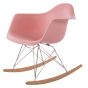 Eames gyngestol RAR PP baby pink