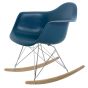 Eames gyngestol RAR PP havblå