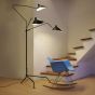 Serge Mouille Contemporary | gulvlampe 3-arm sort
