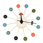 Nelson replica Ball Clock | wall clock multicolor