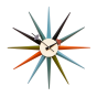 Nelson replica Starburst clock | wall clock multicolor