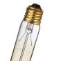 Edison Retro Glass Filament | lâmpada elétrica 40W-230mm transparente