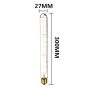 Edison Retro Glass Filament | żarówka 60W-300mm przezroczyste