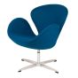 Jacobsen Swan chair cashmere blue