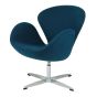 Jacobsen Swan chair cashmere dark blue