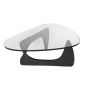 Noguchi salongbord svart understell