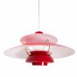 Poul Henningsen PH50 Pendant red

