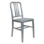 Philippe Starck Navy Chair aluminium - vooraanzicht