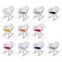 Nuanciers de coussins Eames DA - Base noire RAR