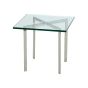 Rohe Barcelona Pavillion | side table 50cm transparent