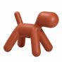 Il seggiolino sedia cucciolo piccolo Rosso bruno