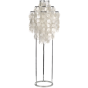 Verner Panton Shell style lamp | Stehleuchten perlenschale