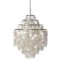 Verner Panton Shell style lamp | luce pendente Madreperla