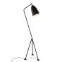 Grashoppa vloerlamp zwart