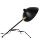 Serge Mouille Contemporary | luz de mesa Negro