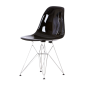 Eames DSR fibra de vidro preto