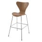 Taburete de bar Butterfly Serie 7 de Arne Jacobsen, 76 cm, fresno