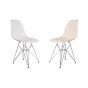 Eames DSR PP hvid vs creme