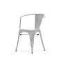Xavier Pauchard Tolix terrace chair with armrests steel