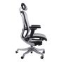 Miller Aaron game stoel mesh wit - zijaanzicht