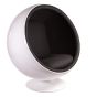 Eero Aarnio Ball Chair white - orange