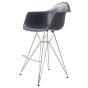 Stołek Eames DAR PP ciemnoszary