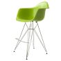 Stołek Eames DAR PP zielony