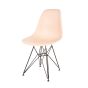 Eames DSR Black Base PP jasnoróżowy