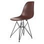 Eames DSR Czarna baza PP brązowa