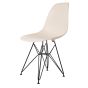 Eames DSR Black Base PP kremowy