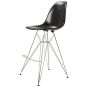 Stołek Eames DSR ABS czarny