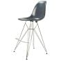 Stołek Eames DSR ABS ciemnoszary