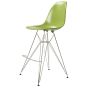 Stołek Eames DSR ABS zielony