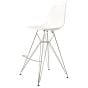 Stołek Eames DSR ABS biały