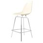 Sgabello Eames Style DSX PP crema