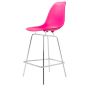 Sgabello Eames Style DSX PP rosa neon